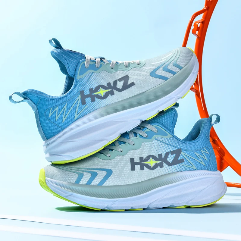 Lightweight Road Running Shoes - 男性ランニングシューズオフロードシューズアウトドアスニーカーメッシュトレーナーレース高級靴通気性クッション性カップルノンスリップファッション
