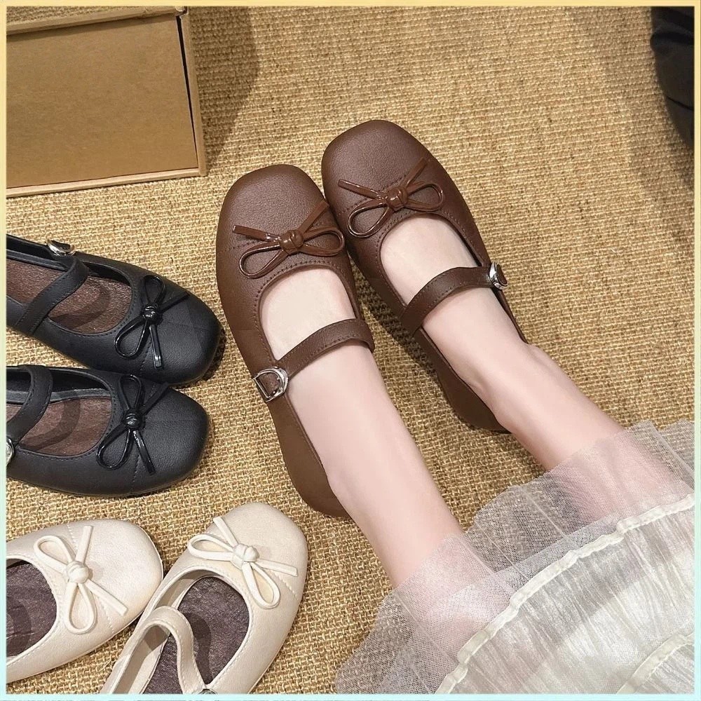 Sandals - スイートな女性用パールボウタイサンダル、滑り止め付き快適ローヒールサマードレスフラット、ソフトフラット多用途つま先カバー付きスリッパ