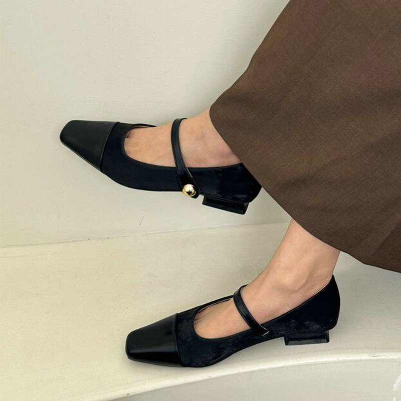 メアリージェーンシューズ女性用エレガントチャンキーシューズド - Women'S Shoes のレビューと価格
