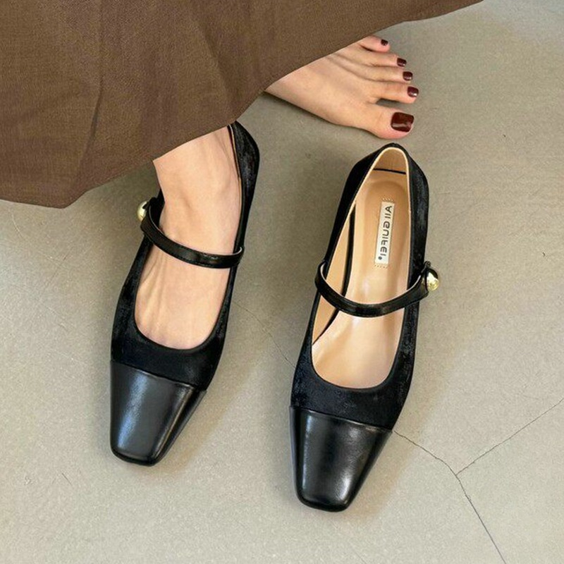 メアリージェーンシューズ女性用エレガントチャンキーシューズド - Women'S Shoes のレビューと価格