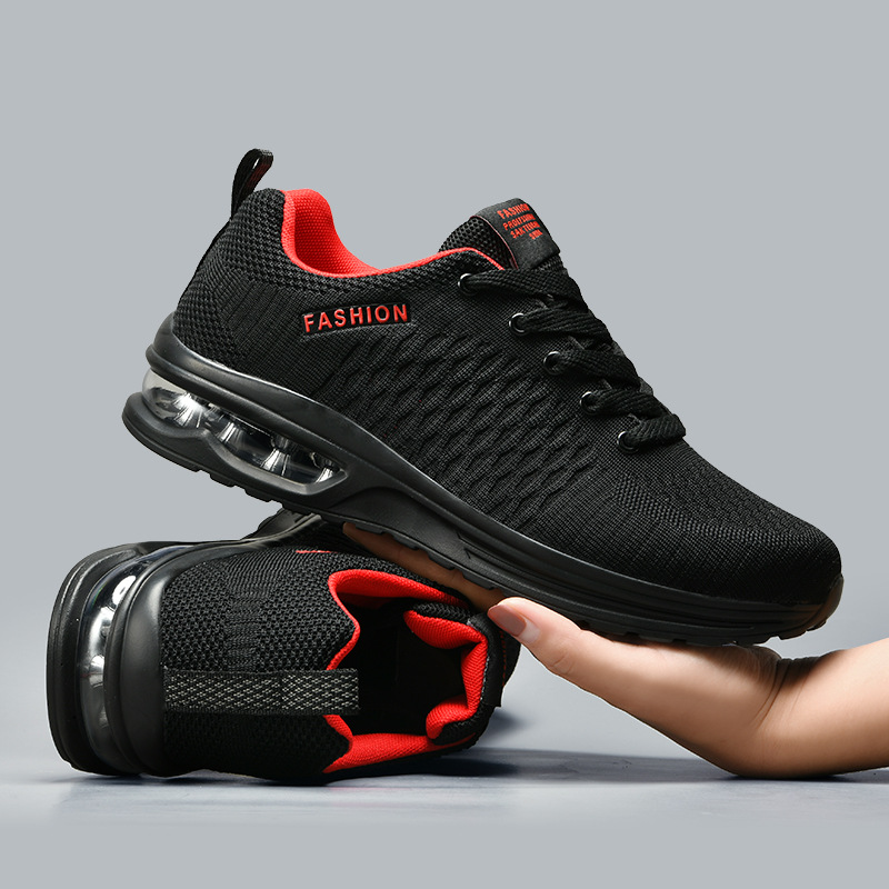 男性ランニングシューズレースアップスニーカーファッション軽量 - Breathable Mesh Athletic Shoes のレビューと価格