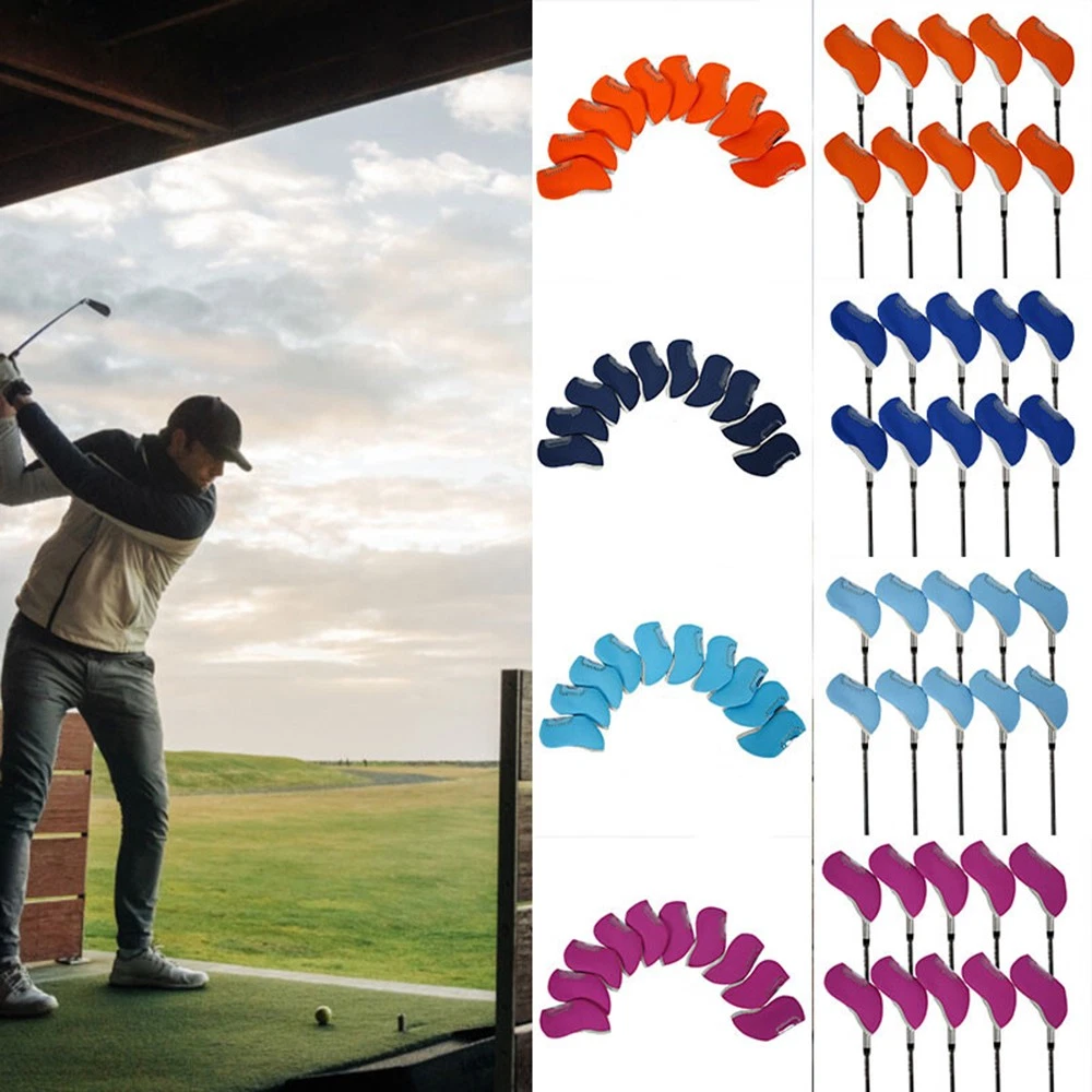クリアで目に見えるヘッドカバー 10 個入りゴルフカバー ゴ - Heels のレビューと価格