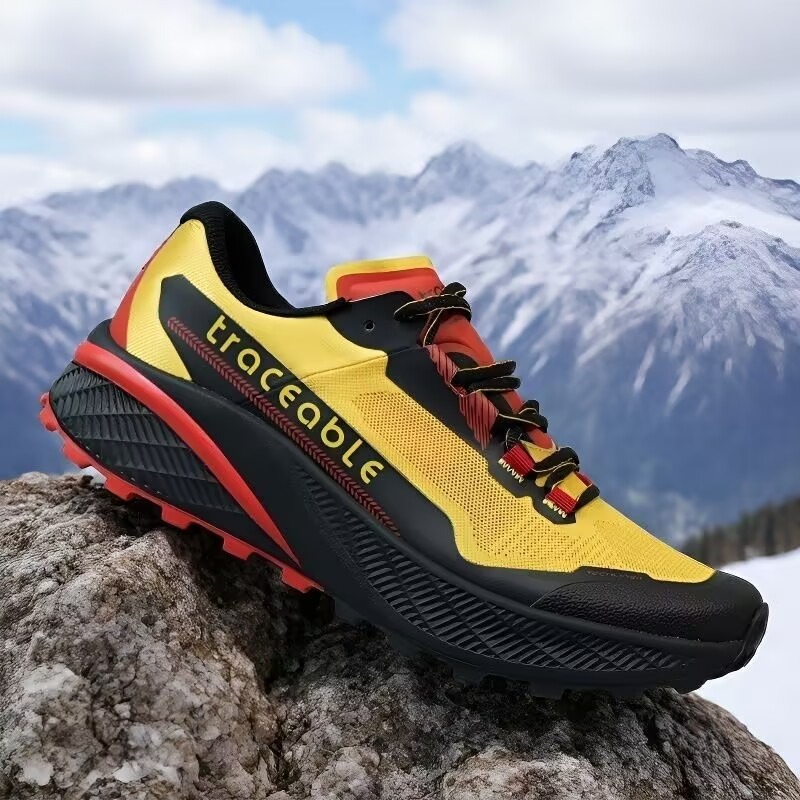 人気の幅広ラスト滑り止め付きメンズ＆レディースオフロードラン - Lightweight Road Running Shoes のレビューと価格