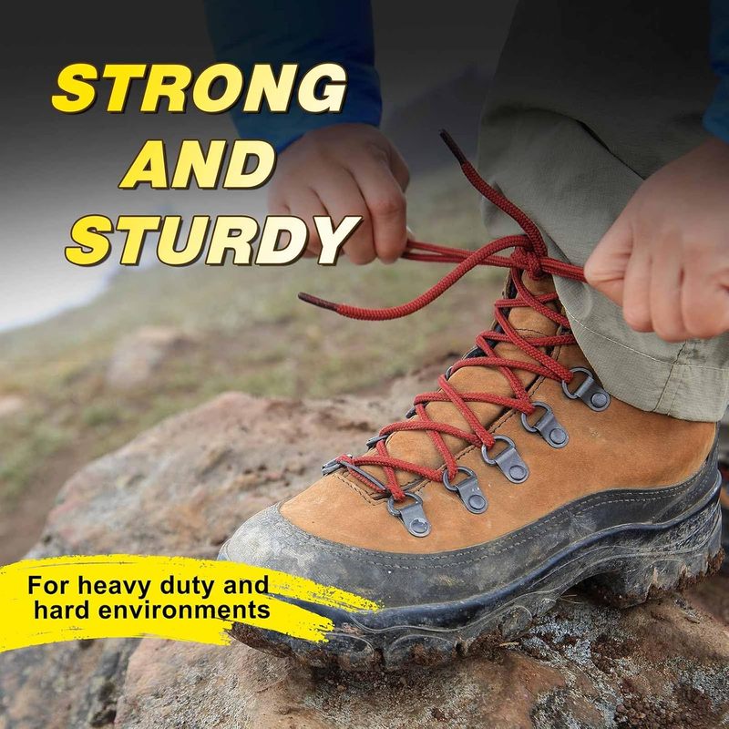 丸型ブーツ用靴ひも、長さ130mm、直径4mm、作業用および - Women'S Shoes のレビューと価格