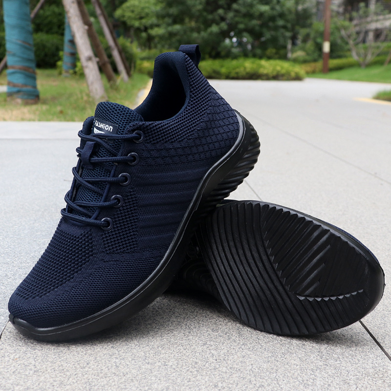 メンズスニーカー通気性カジュアルシューズ夏のファッションラン - Breathable Mesh Athletic Shoes のレビューと価格