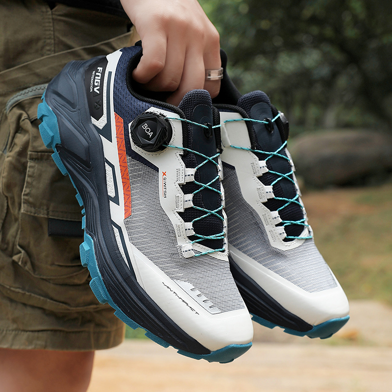 新着男性プロフェッショナルトレイルランニングシューズ通気性メ - Anti Slip Trail Running Sneakers のレビューと価格