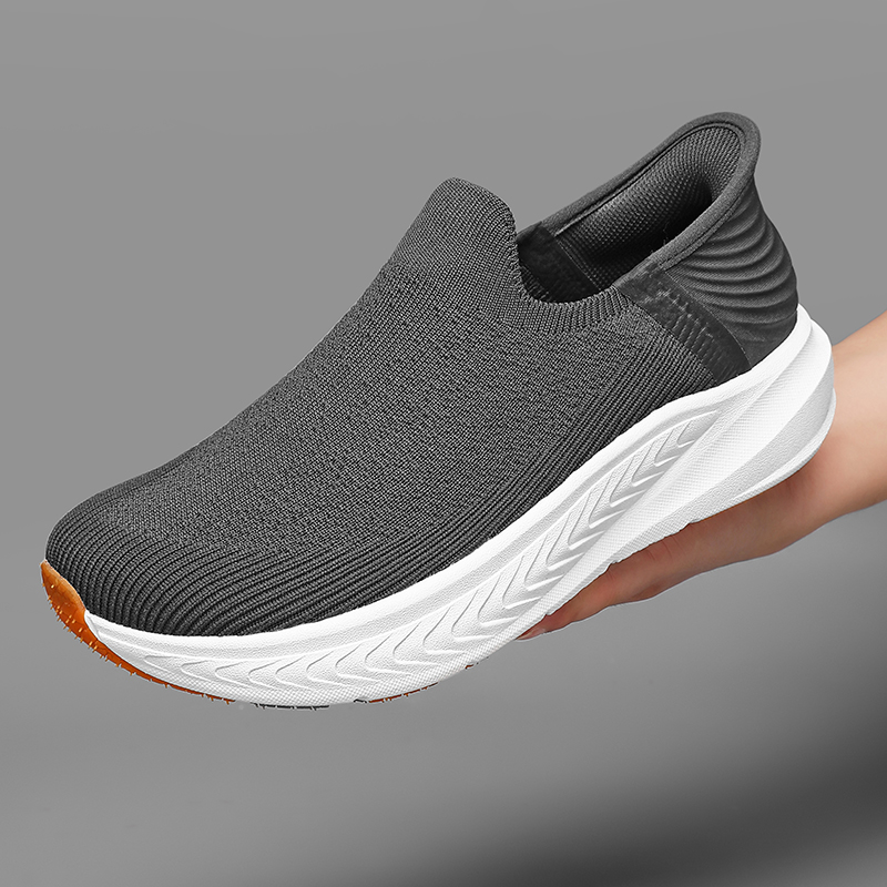 メンズ スリッポン ベアフットシューズ 大きいサイズ 幅広つ - Wide Toe Box Running Sneakers のレビューと価格