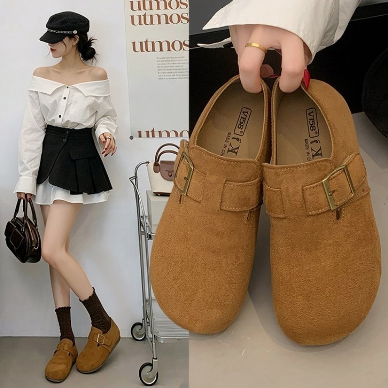 レディース スエード クローズドバック ビルケンシューズ ス - Women'S Shoes のレビューと価格